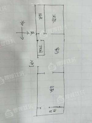 联盟小区西厢园2室1厅1卫58㎡