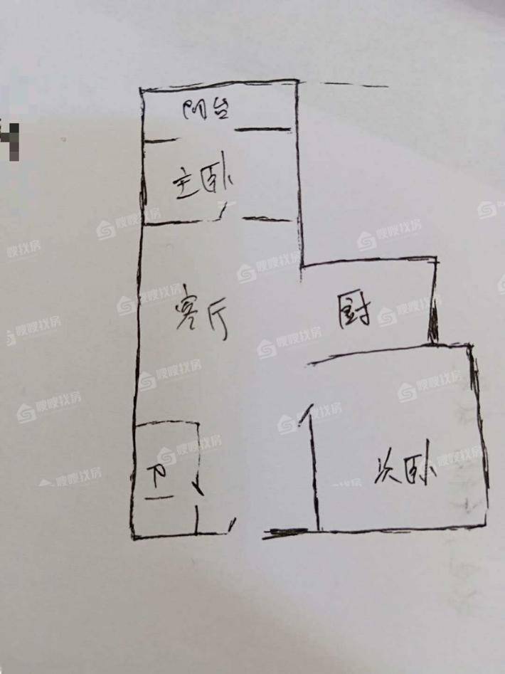 珍集嘉苑2室1厅1卫72㎡