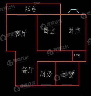 新新家园3室2厅2卫120㎡