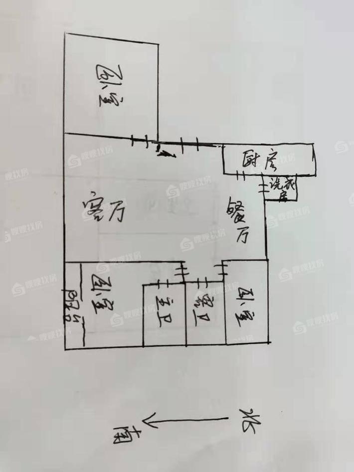 观水文苑3室2厅2卫140㎡