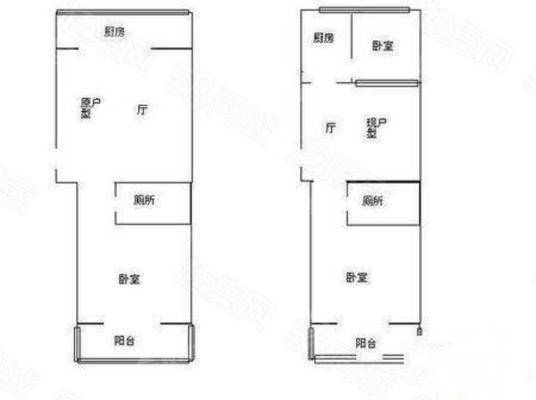 金华小区2室1厅1卫67㎡