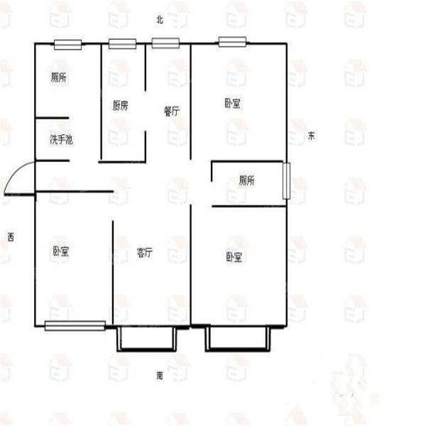 豪景丽园（好景丽园）3室2厅2卫170㎡