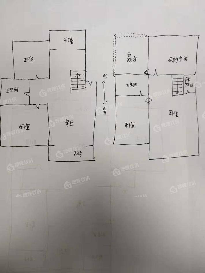 国际城一期4室2厅2卫186㎡