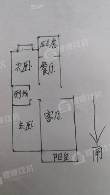 碧水蓝湾2室2厅1卫96㎡