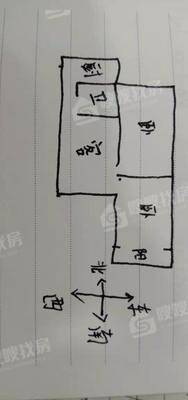 天苑小区（二环外）2室1厅1卫64㎡