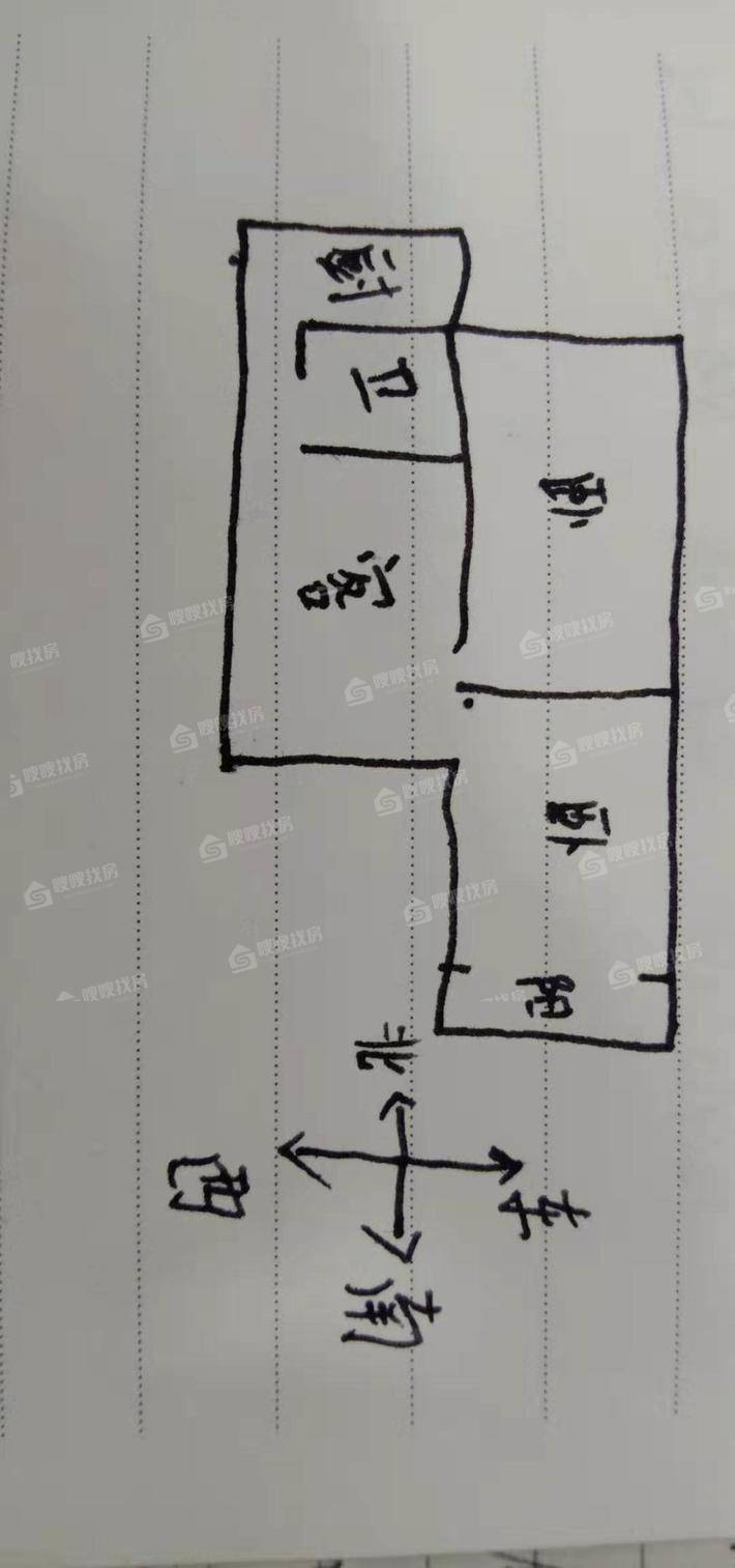 天苑小区（二环外）2室1厅1卫64㎡