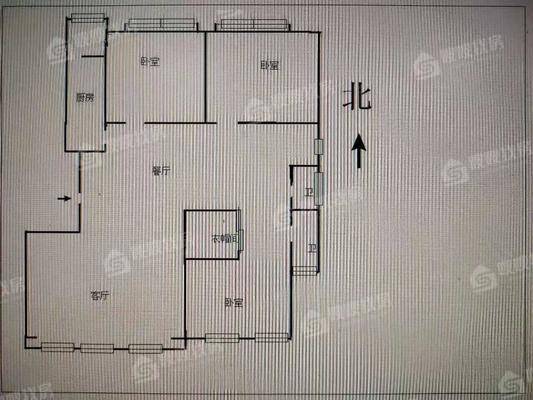 恒大城3室2厅2卫193㎡