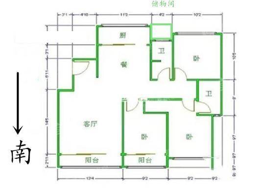 鹿锦苑3室2厅2卫173㎡