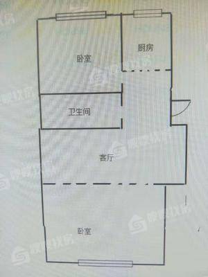 富丽花园2室2厅1卫66㎡