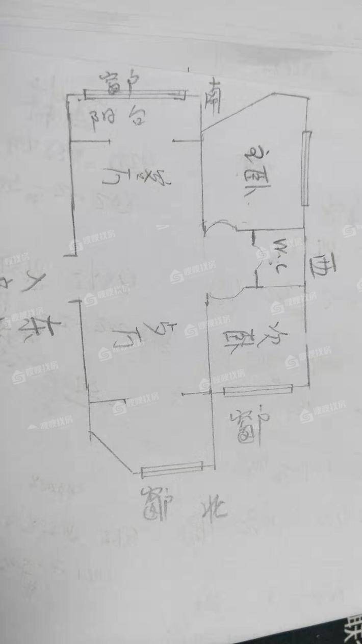 滦河医药公司综合楼2室2厅1卫98㎡