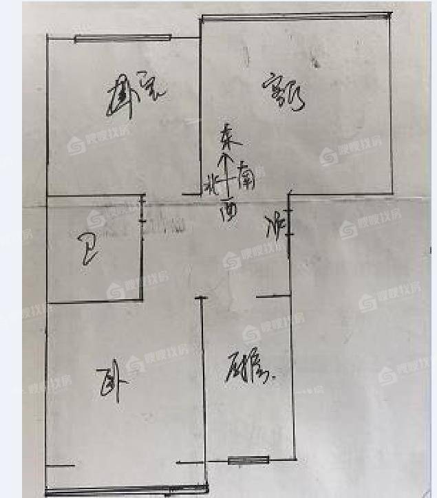 丽景华庭（南区）2室1厅1卫101㎡