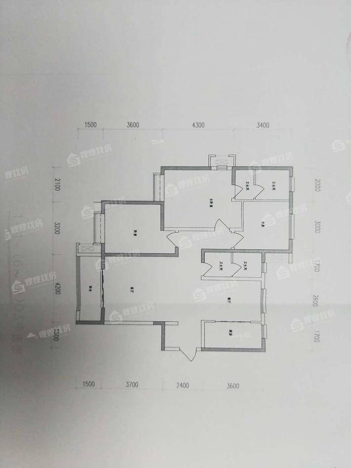 东胜紫御府5号地3室2厅2卫137㎡