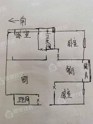 瑞城D区3室2厅2卫120㎡