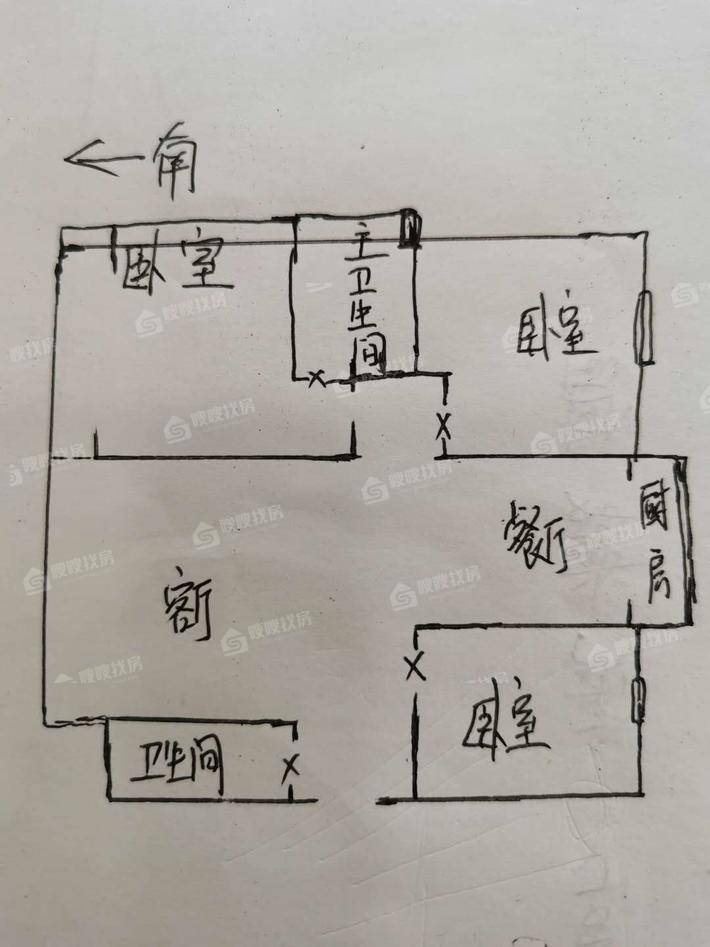 瑞城D区3室2厅2卫120㎡