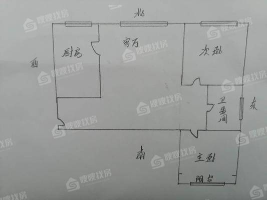 双峰翠苑2室2厅1卫65㎡