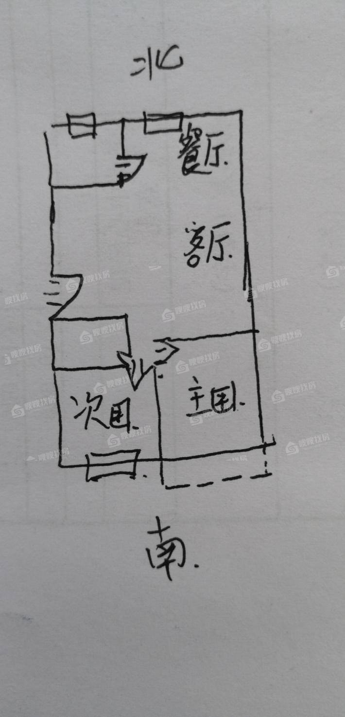 碧水蓝湾2室2厅1卫85㎡