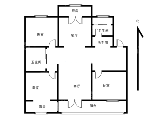 荣国花园3室2厅2卫136㎡