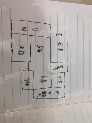 龙泉花园（东区）3室2厅1卫124㎡