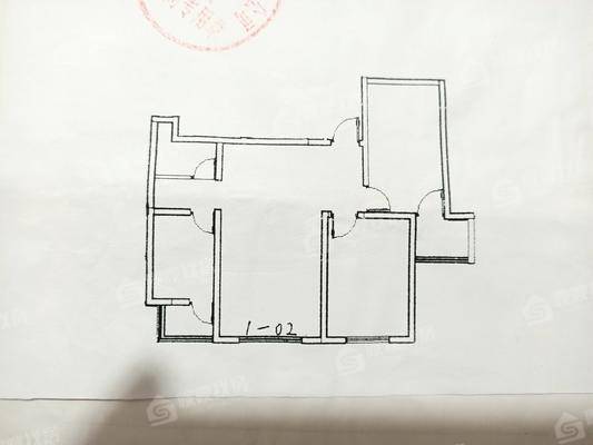 西山庭院2室2厅1卫89㎡