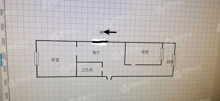 运建小区2室1厅1卫75㎡