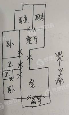 华林国际3室2厅2卫139㎡