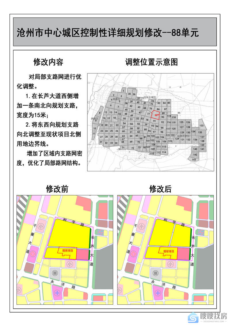 沧州房产信息网,中心城区,地块调整,棉纺厂地,大运河