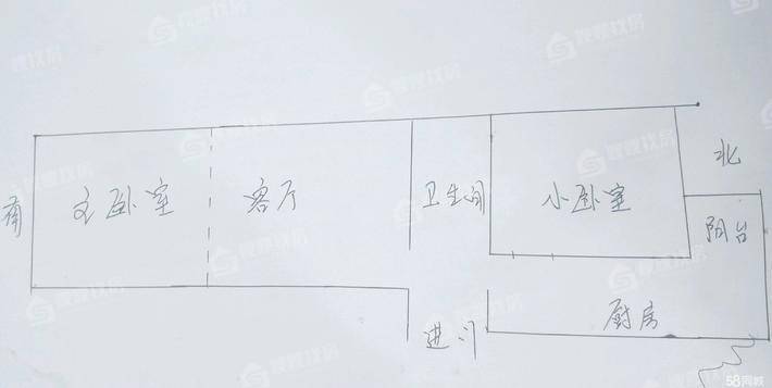 万华小区C区2室1厅1卫68㎡