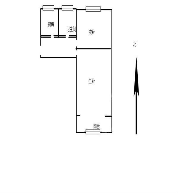 化肥四区2室1厅1卫58㎡