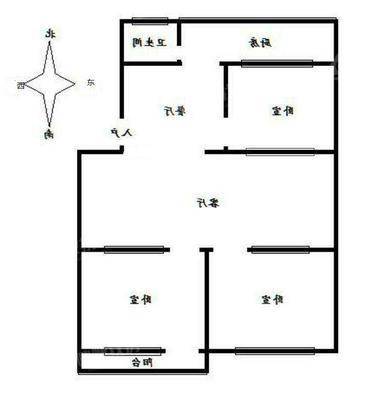 富苑小区3室2厅1卫110㎡