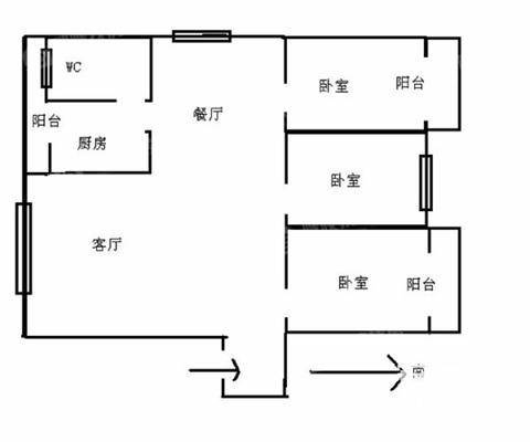 丽秀园3室2厅2卫145㎡