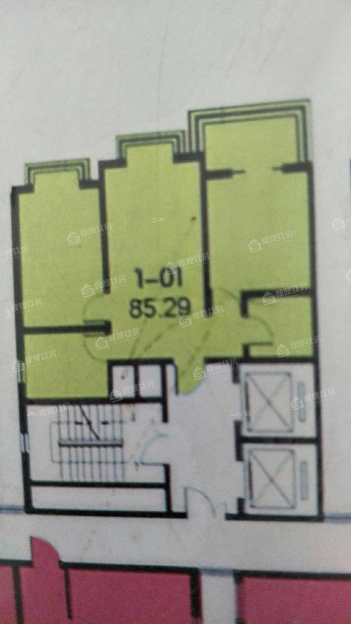 龙洲新城2室2厅1卫80㎡