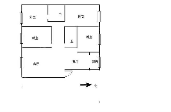 枫林绿洲4室2厅2卫142㎡