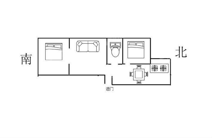 万华小区C区2室1厅1卫68㎡