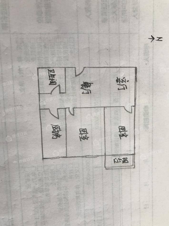 朗润园2室2厅1卫92㎡