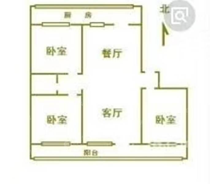 荣国花园3室2厅1卫142㎡