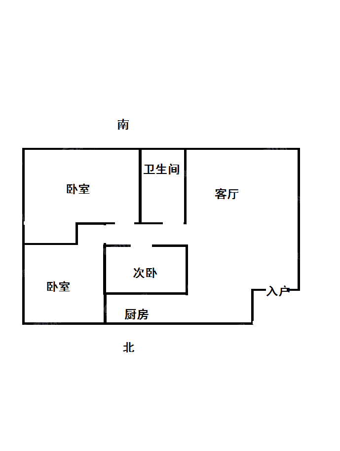 美好家园2室2厅1卫99㎡