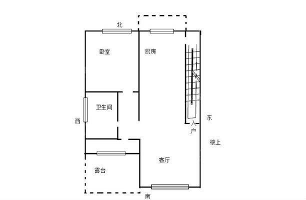 美好家园2室2厅1卫95㎡