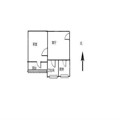 赵二街小区1室1厅1卫55㎡