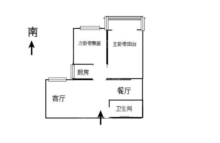 万华小区C区2室2厅1卫92㎡