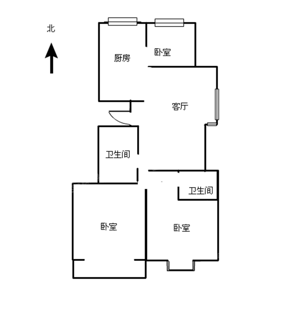 万华小区C区3室2厅2卫130㎡