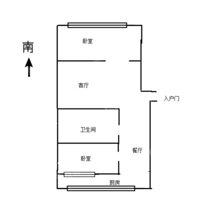 柴场小区2室1厅1卫70㎡