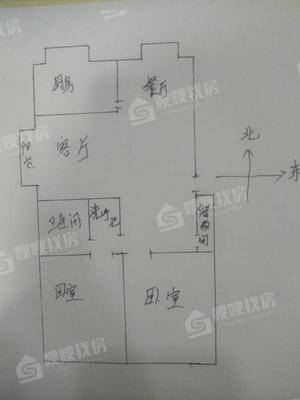 金苑小区2室2厅1卫90㎡