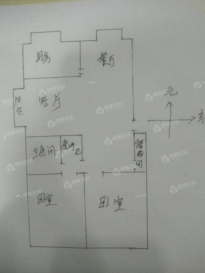 金苑小区2室2厅1卫90㎡