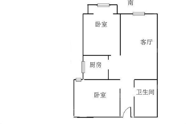 万和城国际广场D区32室2厅1卫91㎡