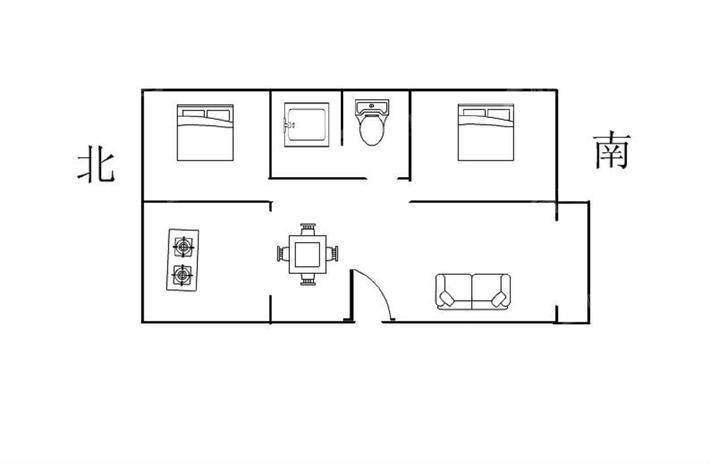 天力住宅楼2室2厅1卫106㎡