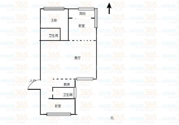 龙泉山庄3室1厅2卫111㎡