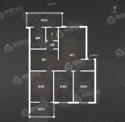 广安小区（康华园）3室2厅2卫125㎡