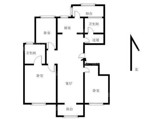 香格礼3室2厅2卫160㎡