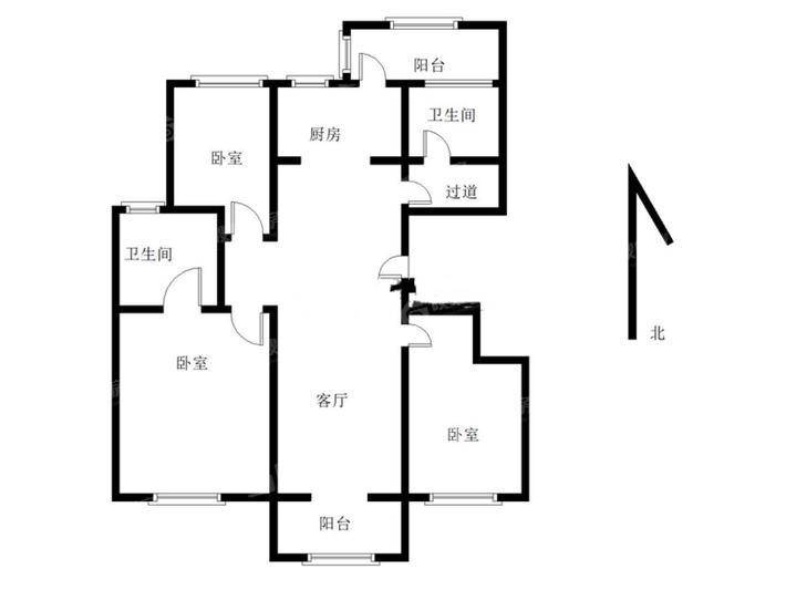 香格礼3室2厅2卫160㎡