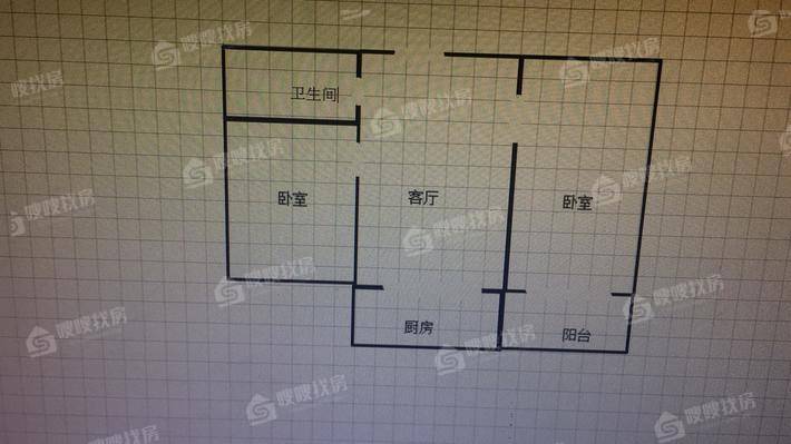 银通小区2室1厅1卫77㎡